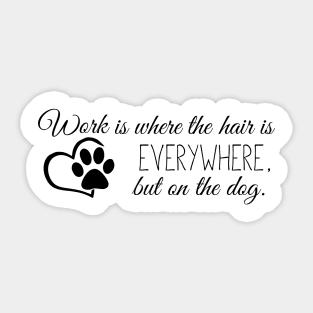 The Groomer's tale Sticker